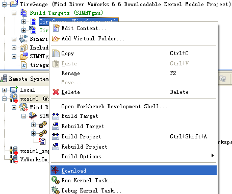 Tilcon 5.8 for VxWorks 6.8