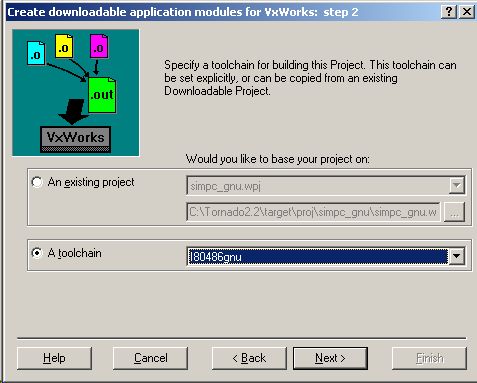 VxWorks 5.5 Programming Step 2