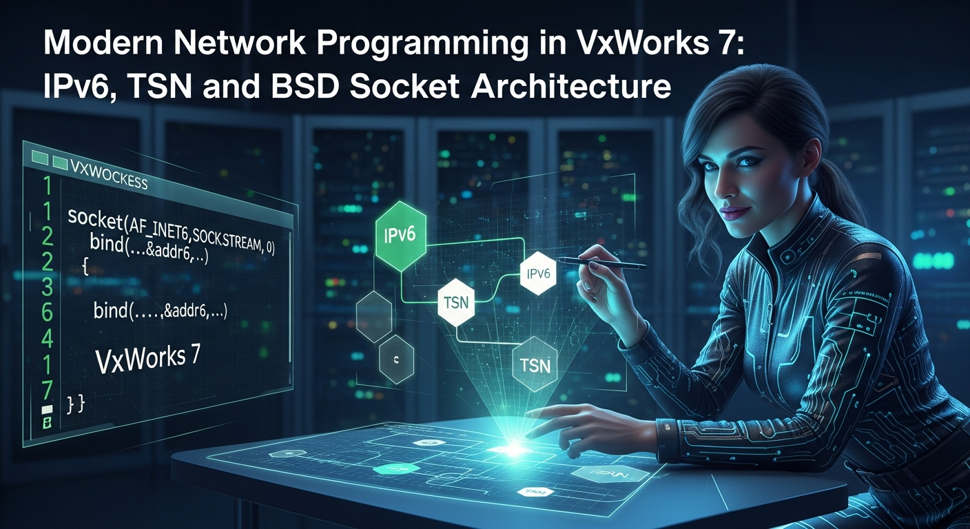 Modern Network Programming in VxWorks 7: IPv6, TSN, and BSD Socket ...