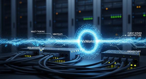 Multi-Task Network Communication Design in VxWorks Using BSD Sockets