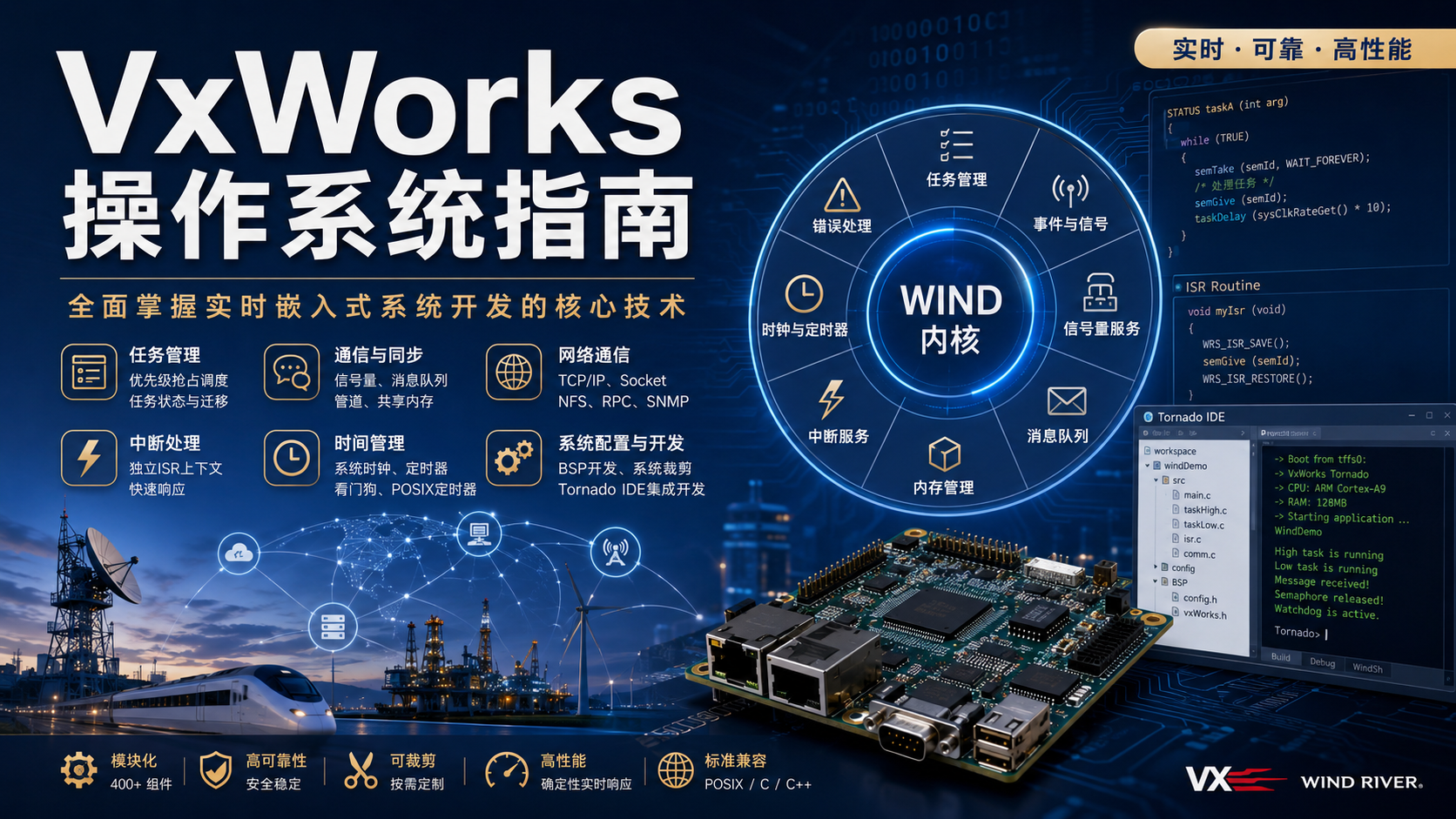VxWorks RTOS Tutorial: Architecture, Task Management, and Embedded ...