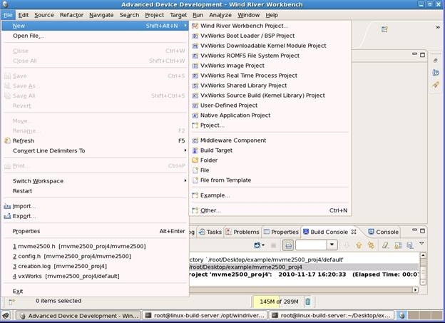 VxWorks 6.8 on MVME2500 SBC