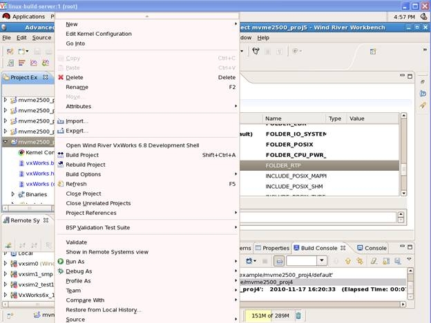 VxWorks 6.8 on MVME2500 SBC