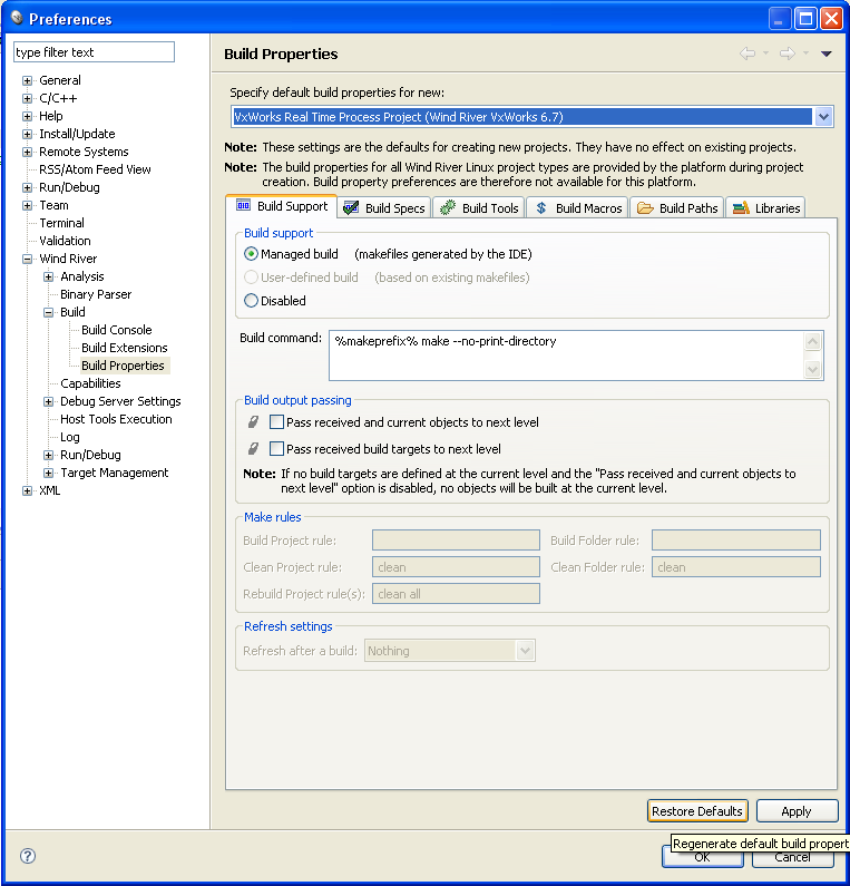 Installing VxWorks 6.7 on LEON SPARC