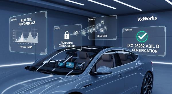 VxWorks for Automotive: RTOS for Safety-Critical Vehicle Systems