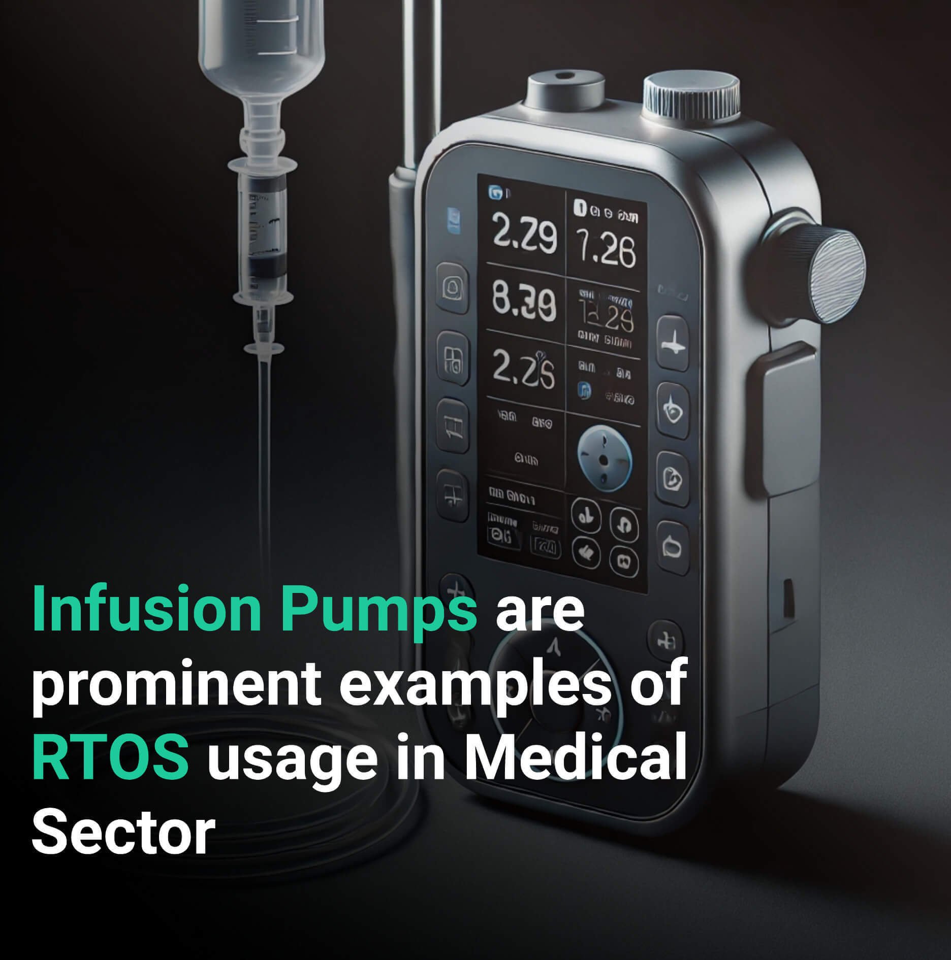 Medical and Science Industries often use RTOS systems