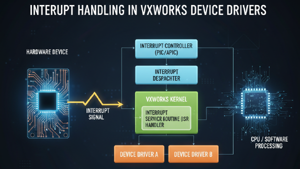 Interrupt Handling in VxWorks Device Drivers